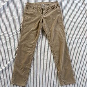 LOFT Women's‎ Tan Ankle Jeans